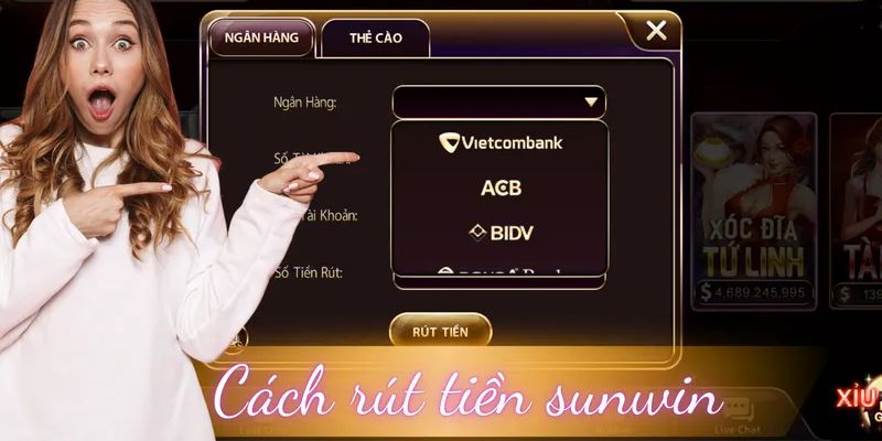 Hình thức Sunwin có rút được tiền không