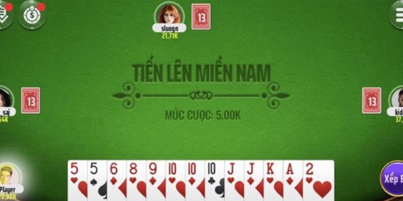 Lưu ý chơi tiến lên miền Nam