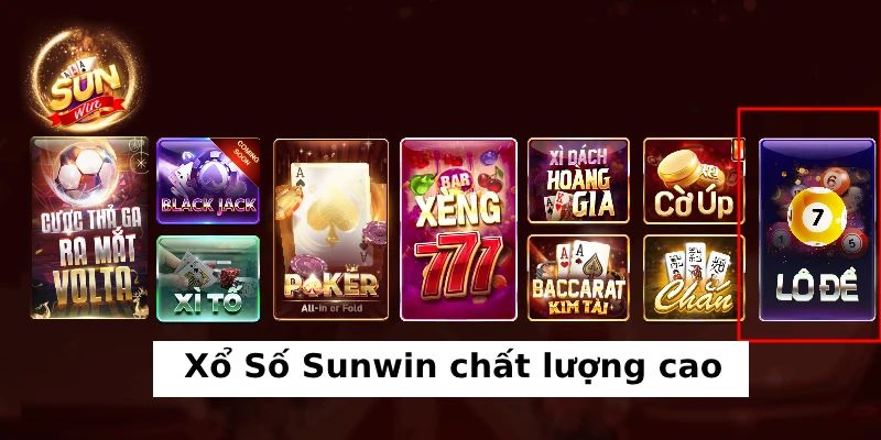 Xổ số Sunwin có gì hay